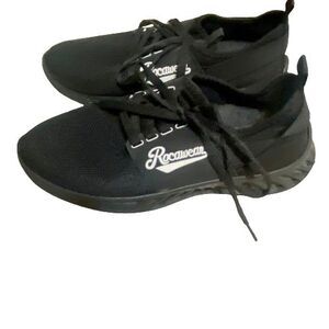 Womens Sneakers  Size 7 Comfort Shoes Black Mesh Rocawear